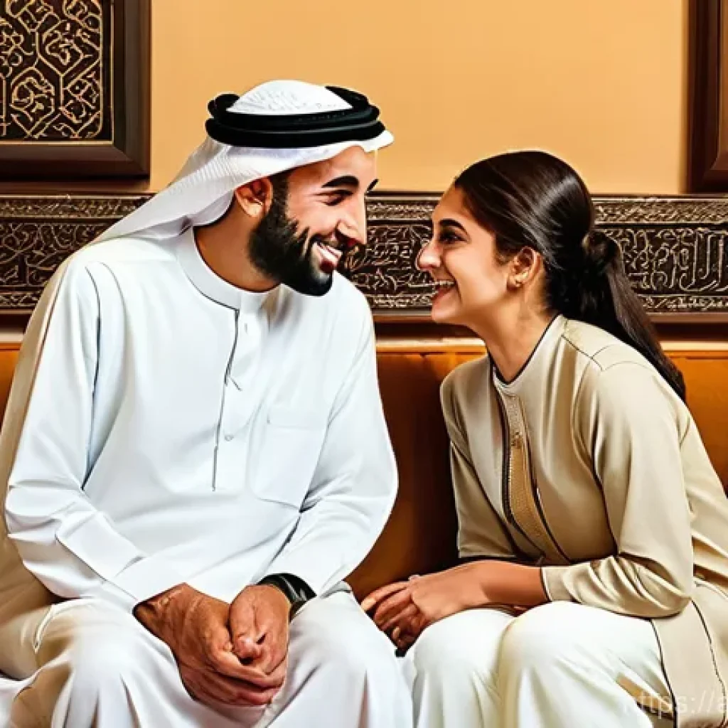 인정욕구와 동기부여의 심리학적 분석 - **Prompt 1: Heartfelt Appreciation in an Arab Home**
    A heartwarming scene within a tastefully de...