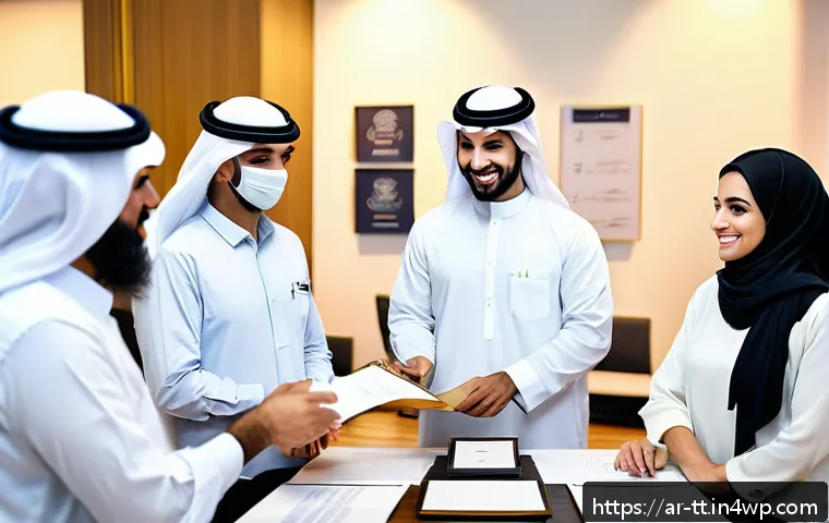 비즈니스에서의 동기부여 연구 사례 - A modern Middle Eastern office environment featuring a diverse team of Arabic professionals engaged ...